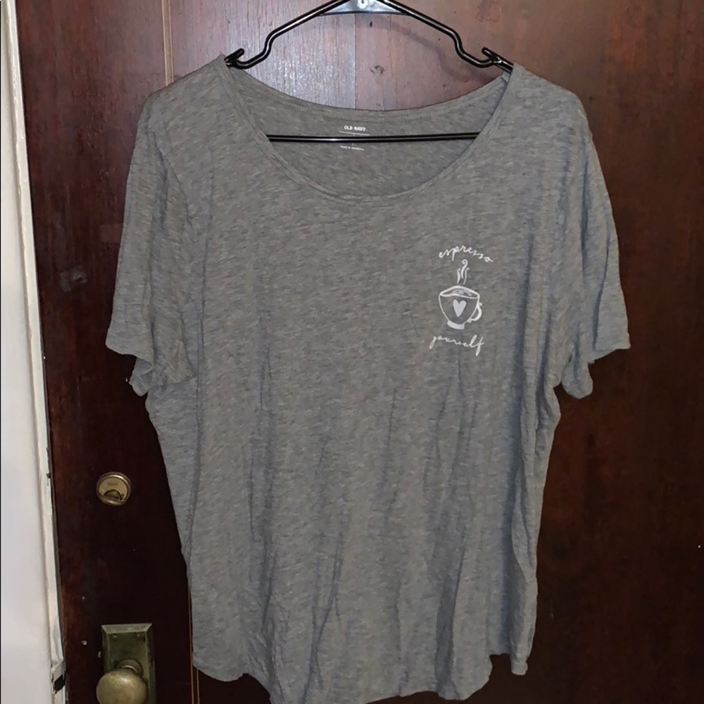 Old Navy “Espresso Yourself” Short-Sleeved Shirt